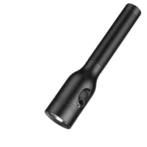 Linterna de caza recargable de alta potencia, linterna táctica de largo alcance, súper brillante, impermeable, Micro USB
