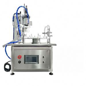 Máquina Automática de Llenado y Tapado con Mesa Giratoria, Aplicable para Perfumes, Aceites Esenciales, Cosméticos, Spray, Enjuague Bucal, Vinos y Otros Productos - Product Image 6