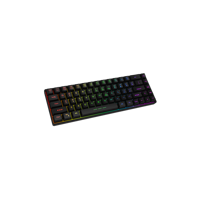Aikun GX388WR 2.4G kablosuz şarj edilebilir oyun klavyesi, dinamik gökkuşağı arka işık, 88 tuşlar kauçuk anahtarı, çoklu OS uyumluluk