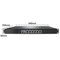 Guanfeng N5105 1U 6 2.5GBE Lan Barebone Linux X86 Security Enterprises Hardware Wifi Firewall Router Appliance
