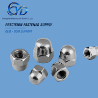 Écrou à tête hexagonale bombée OEM ODM en acier certifié CE et conforme ROHS, fixation pour machines agricoles, grade 4.8-8.8, Shenzhen Capstan