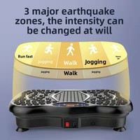 Plataforma Vibratoria para Adelgazar de Uso Doméstico, Máquina de Ejercicio con Vibración para Entrenamiento en Gimnasio