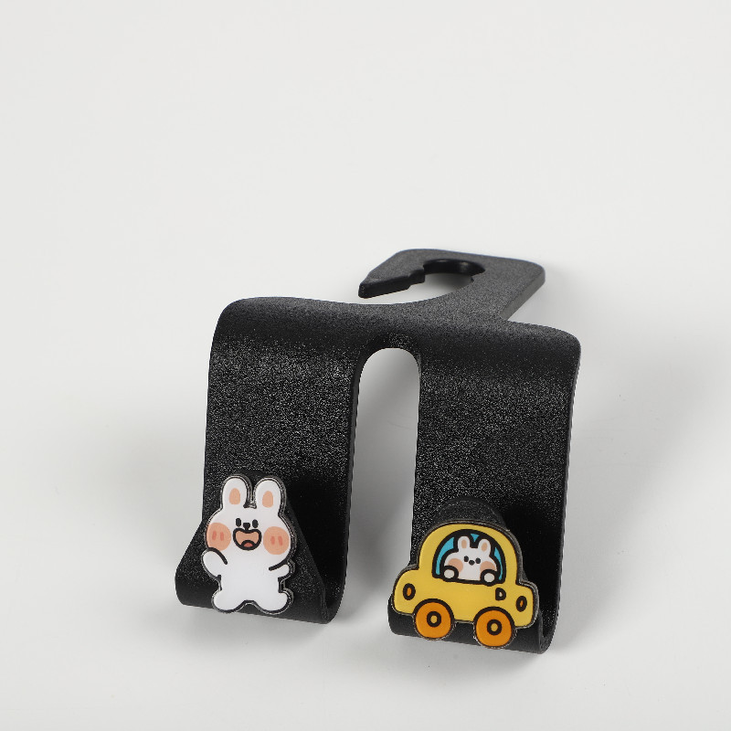 Lapin qui rit Lapin de voiture jaune