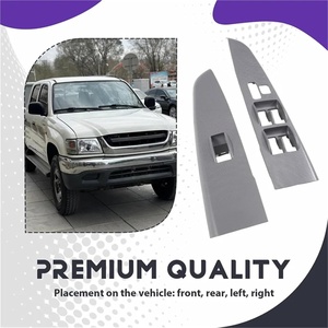Panel de Bisel para Ventana de Puerta Vitz, Compatible con Hilux <span class=keywords><strong>VIGO</strong></span> 2005-2014, 74232-0K020, 74231-0K020, 74271-0K010, 74272-0K010 - Product Image 2