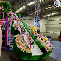 Chariot de défilé personnalisé PAW Patrol en fibre de verre électrique pour parcs d'attractions, parcs à thème et célébrations de vacances