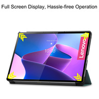 Lenovo Xiaoxin Pad için 12.7 inç 2023 TB-370FU Tri-katlanır Stand akıllı Tablet kılıfı için Lenovo Tab Lenovo durumda 12 7 kapak Funda