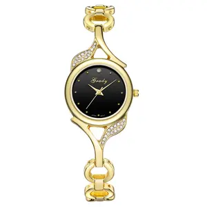 Reloj de Pulsera para Mujer con Esfera Imitación Madreperla, Resistente al Agua 30m, Dorado, Superventas - Product Image 2