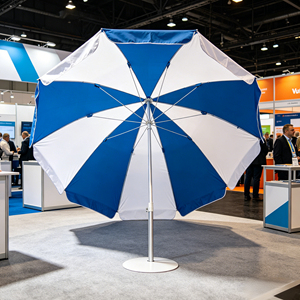 Customized logo outdoor activity beach <b>umbrella</b> enterprise exhibition <b>windproof</b> advertising <b>umbrella</b> - Product Image 3