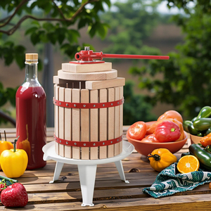 มอเตอร์แกนไม้ดิบสำหรับร้านอาหารโรงงานแปรรูปผลไม้คั้นน้ำด้วยมือแบบ12L สำหรับผักและผลไม้หลากหลายรุ่น - Product Image 1