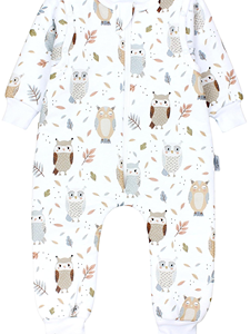 Combinaison pour bébé à manches longues avec fermeture éclair, 100% coton, motif de dessin animé, de haute qualité, printemps automne, mignonne, pour nouveau-né - Product Image 2
