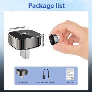 2025 New <strong>Wireless</strong> CarPlay <strong>Adapter</strong> 5Ghz WiFi Type-C/USB Plug Play Compatible with <strong>Android</strong> <strong>Auto</strong> and CarPlay - Product Image 6
