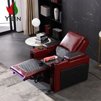 R950-2 Senior clubs VIP sièges cinéma de théâtre en cuir siège puissance Multimédia home cinéma inclinable sièges