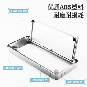 Caja organizadora de cables rectangular Ying Sheng, de plástico, para escritorio, para oficina, para ordenar cables de computadora, cubierta para cableado. - Product Image 5