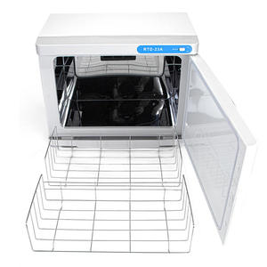 Calentador de Toallas Eléctrico Profesional de 23L, Gabinete de Plástico y Metal para Desinfección y Esterilización en Salones de Belleza - Product Image 4