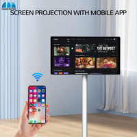 Écran intelligent multifonctionnel 21,5 pouces avec écran tactile Incell, moniteur LCD portable, Android 12, nouvelle série professionnelle, noir, 1 an