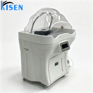 <span class=keywords><strong>Bac</strong></span> de lavage portable Kisen sans plomberie pour salon de coiffure, avec plateau de spa japonais pour la tête, 2 réservoirs pour utilisation avec chaise de salon - Product Image 3