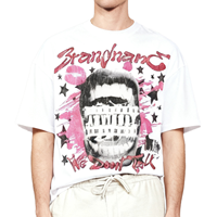 T-shirt Oversize 100% Coton OEM 230 GSM Grammage Lourd Épaules Tombantes Impression Graphique Personnalisée Fournisseur de Vêtements Streetwear