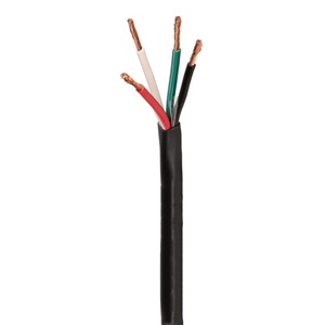 16/4 Fil de haut-parleur mural <span class=keywords><strong>OFC</strong></span> 4x1.5 mm² Câble audio Hi-Fi 4 conducteurs 16 AWG, 500ft pour haut-parleurs et audio, appareil intérieur - Product Image 2