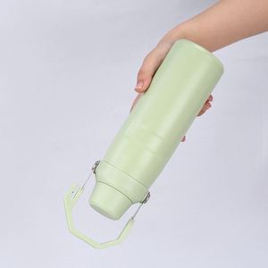 Wholesale Cross-Border New Large Capacity Ice Cow Cup American Oblique Mouth Stainless Steel Sports <b>Thermos</b> Vacuum for Cold - Product Image 3