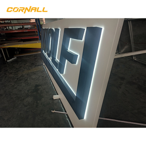 Insegna Luminosa 3D in Acrilico con Lettere LED Illuminate Frontalmente, Logo Personalizzato per Negozi, Insegna Aziendale con Lettere LED - Product Image 2