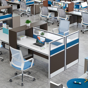 Luxury Office <strong>Table</strong> Arrangement with Modular Office Desk Office Partitions Premium Workstation Desk for Hotels Office Buildings - Product Image 4