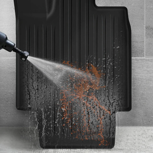 แผ่นปูพื้นกันน้ำ TPE คุณภาพสูงสำหรับรถยนต์รุ่น3/X5 LHD ใช้ได้กับรถยนต์ทั่วไปและรับประกัน1ปี - Product Image 6