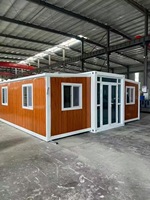 VILLA Maison de camping préfabriquée modulaire 20/30/40 pieds, Cabane préfabriquée, Maison de camping