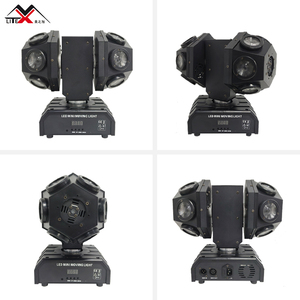 Thiết kế mới 12pcs 10W RGBW đôi cánh tay chùm ánh sáng <span class=keywords><strong>LED</strong></span> chùm di chuyển đầu Câu lạc bộ disco đèn với thiết bị DJ - Product Image 4