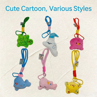 Nouveau porte-clés en peluche mignon, série Océan, pendentif doux pour sac, téléphone et sac à dos, accessoire de charme