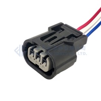Hochwertiger 0090-395 Autolichtstecker, wasserdichter Auto-Steckverbinder (1.0), weiblicher Auto-Teile-Adapter, Verdrahtungsstecker für Honda Toyota