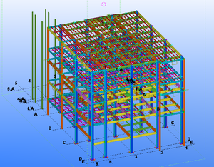 โครงสร้างเหล็กสำเร็จรูปสำหรับห้างสรรพสินค้า - Product Image 3