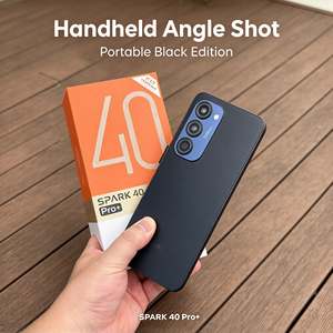 สมาร์ทโฟน Spark 40 Pro+ ระบบปฏิบัติการ Android 14 หน้าจอ 6.67 นิ้ว กล้อง 50MP แบตเตอรี่ 5200mAh ชาร์จเร็ว 30W พอร์ต Type-C แรม 8GB ความจุ 256GB - Product Image 4