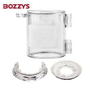 Couvercle de verrouillage à bouton poussoir E-Stop transparent amovible pour PC BOZZYS Manilles de <span class=keywords><strong>cadenas</strong></span> de sécurité Diamètre du moraillon de verrouillage pour l'utilisation de la <span class=keywords><strong>porte</strong></span> - Product Image 6