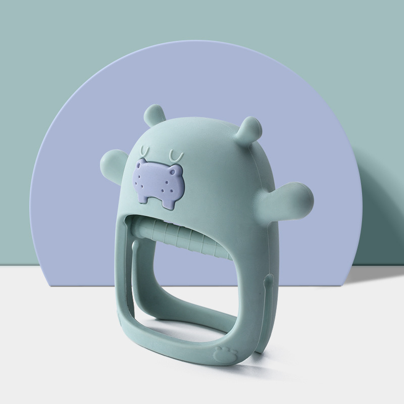 Giraffe bpa free food grade baby silicone teethers toy pacifier