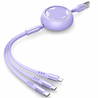 SUNGUY Nuevo Cable de Datos USB C TPE de 100W PD, Cable de Carga Rápida Tipo C, Cargador de Teléfono para Teléfono, Laptop y Uso en el Automóvil