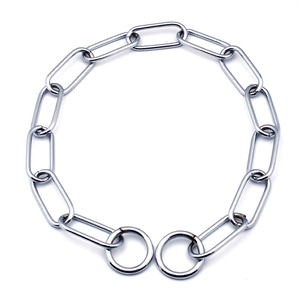 Cromo Chapado en cadena de Metal <span class=keywords><strong>Collar</strong></span> para cachorro perros - Product Image 1