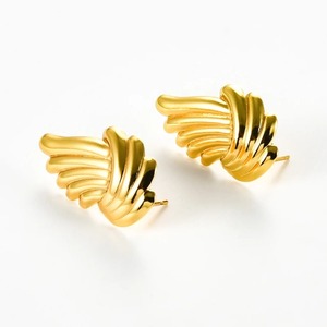 1 Par de Aretes de Acero Inoxidable Sunling, Estilo Punk, Geométricos, Espirales, para Mujeres y Niñas, para Fiestas, Uso Diario, Regalo - Product Image 3