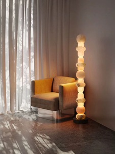 Nuova Lampada da Terra in Marmo Spagnolo, Lusso Moderno, Decorazione di Design per Soggiorno, Divano, Camera da Letto, Villa di Lusso - Product Image 4