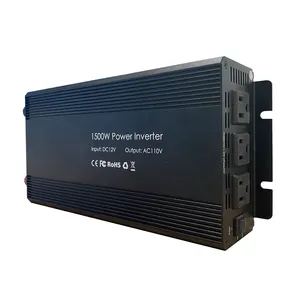 Off-grid Inverter 12V 110V 220V Pure Sine Wave Low Frequency Inverter Output Power 1500W