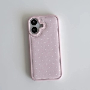 Custodia per Telefono Autunno Inverno in Pelle <span class=keywords><strong>Rosa</strong></span> con Motivo TPU Stelle Bianche Carina per Ragazze per <span class=keywords><strong>iPhone</strong></span> 17 AIR 16 15 14 13 12 <span class=keywords><strong>11</strong></span> <span class=keywords><strong>Pro</strong></span> Max Plus - Product Image 2