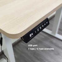 Bureau de maison sur pied, mini meuble électrique, avec port usb, minimaliste