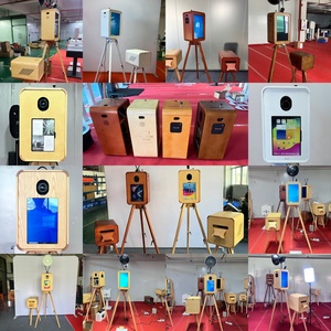 Kiosque <span class=keywords><strong>photo</strong></span> en bois de 18,5 pouces en libre-service, directement de l'usine, pour centre commercial, avec <span class=keywords><strong>imprimante</strong></span> - Product Image 3