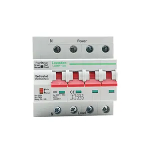 LCBWP-100 APP Smart WIFI controllato 6A,10A,16A,20A,32A,40A,50A,63A,80A 4P interruttori automatici per protezione del sistema pv