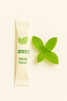Cure-dents aromatisés en sachet individuel Zahnstocher Mit Geschmack Quit Smoking Stick Cure-dents à la menthe