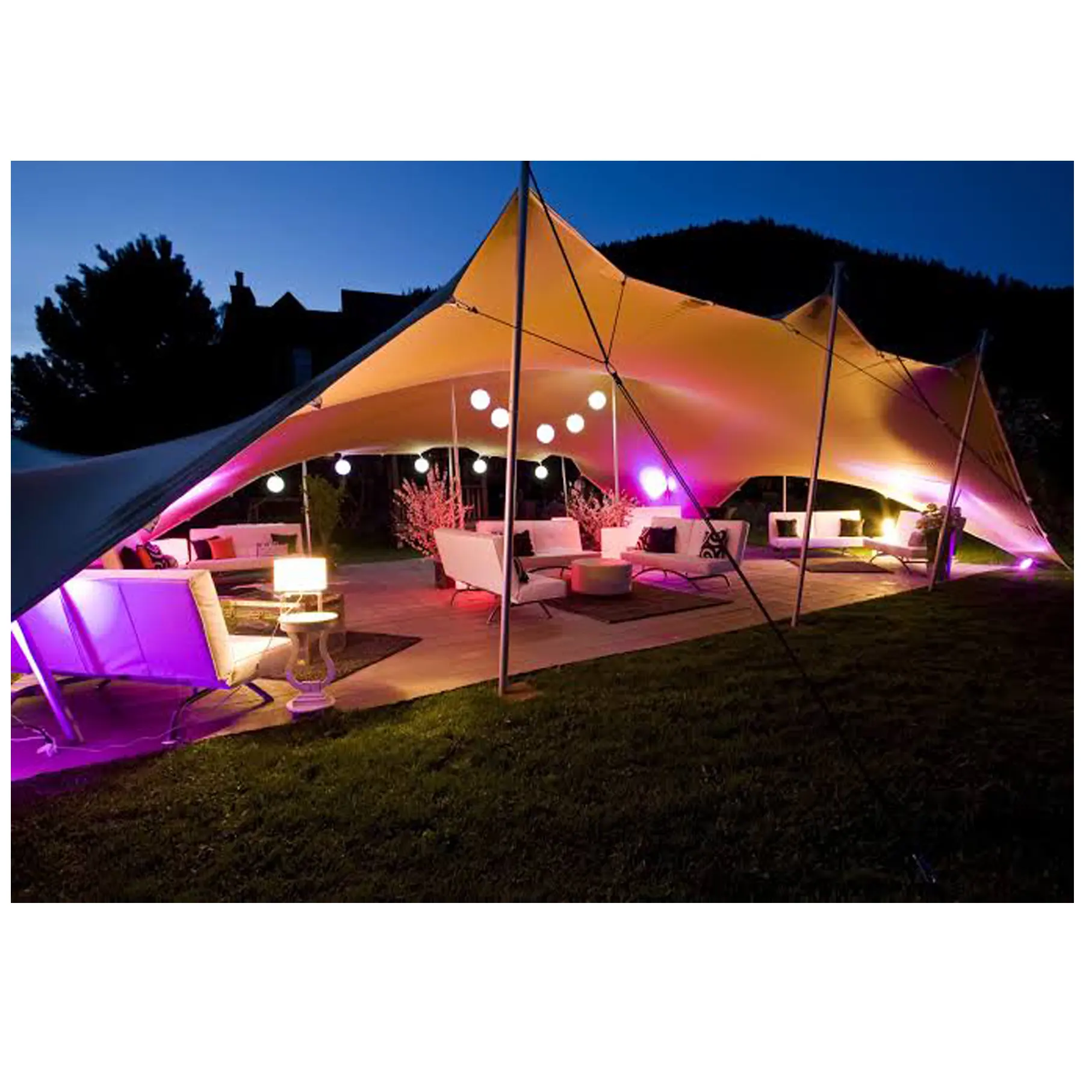 חיצוני להגמיש מסיבת אירוע אוהלים/בדואי למתוח אוהלים עבור פסטיבל קרנבל