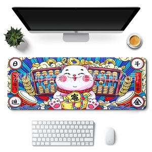 Gaming Mouse Pad <b>Large</b> Size PVC Durable Anti Slip For <b>Desk</b> Office Use - Product Image 4