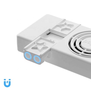 Tốc độ thoải mái 12V sạc đối lưu đôi tự động nhiệt tối ưu hóa dòng chảy hướng trục tăng cường tản nhiệt quạt thông gió Bộ đôi quạt làm mát - Product Image 2