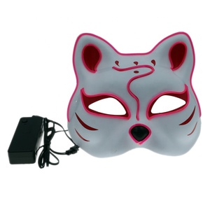 Muestra gratis Cosplay Led máscara de fiesta de <span class=keywords><strong>Carnaval</strong></span> de Halloween completa de máscaras - Product Image 1