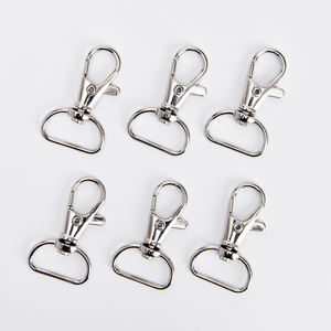 Hebilla de bolsa de Metal de níquel, gancho giratorio para correas de bolsa, collares de perro, venta al por mayor - Product Image 6