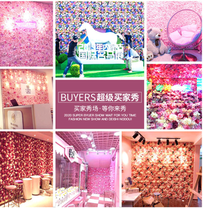 Mur de fleurs en tissu de mariage personnalisé, fleurs artificielles en soie rouge, panneau de fond de mur de fleurs, fleurs décoratives pour mur - Product Image 5